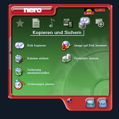 Screenshot Nero