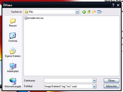 Screenshot Nero
